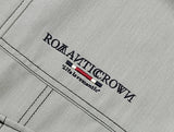 ROMANTIC CROWN(ロマンティック クラウン) STITCH POCKET HALF SHIRT_LIGHT GREY