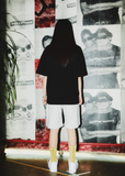 Crump (クランプ) TWO-TUCK WIDE LONG SWEATER HALF-SHORTS(CP0188)