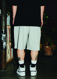 Crump (クランプ) TWO-TUCK WIDE LONG SWEATER 7PARTS SHORTS(CP0189)