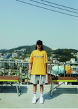 Crump (クランプ) TWO-TUCK WIDE LONG SWEATER 7PARTS SHORTS(CP0189)