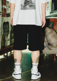 Crump (クランプ) TWO-TUCK WIDE LONG SWEATER 7PARTS SHORTS(CP0189-1)