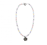 ReinSein（レインセイン）FIVE-COLOR PEARL FLOWER MOUTH NECKLACE (40CM)/(WOMEN'S)