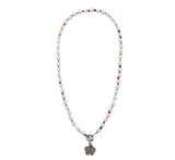 ReinSein（レインセイン）FIVE-COLOR PEARL FLOWER MOUTH NECKLACE (50CM)/(MEN'S)