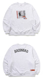 ベドインベド(BADINBAD) GALLERY LOGO SWEATSHIRT_LIGHT GREY