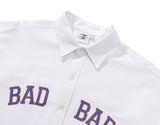 ベドインベド(BADINBAD) BAD OG LOGO SHIRT_WHITE