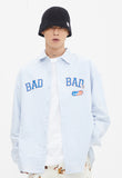 ベドインベド(BADINBAD) BAD OG LOGO SHIRT_SKY BLUE