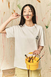 AQO_studiospace(アコスタジオスペース)  AQO BEAR DRAWING T-SHIRTS WHITE