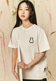 AQO_studiospace(アコスタジオスペース)  AQO BEAR STANDARD T-SHIRTS WHITE