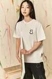 AQO_studiospace(アコスタジオスペース)  AQO BEAR STANDARD T-SHIRTS WHITE