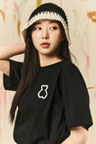 AQO_studiospace(アコスタジオスペース)  AQO BEAR STANDARD T-SHIRTS BLACK