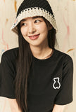 AQO_studiospace(アコスタジオスペース)  AQO BEAR STANDARD T-SHIRTS BLACK