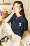 AQO_studiospace(アコスタジオスペース)  AQO BEAR STANDARD T-SHIRTS NAVY