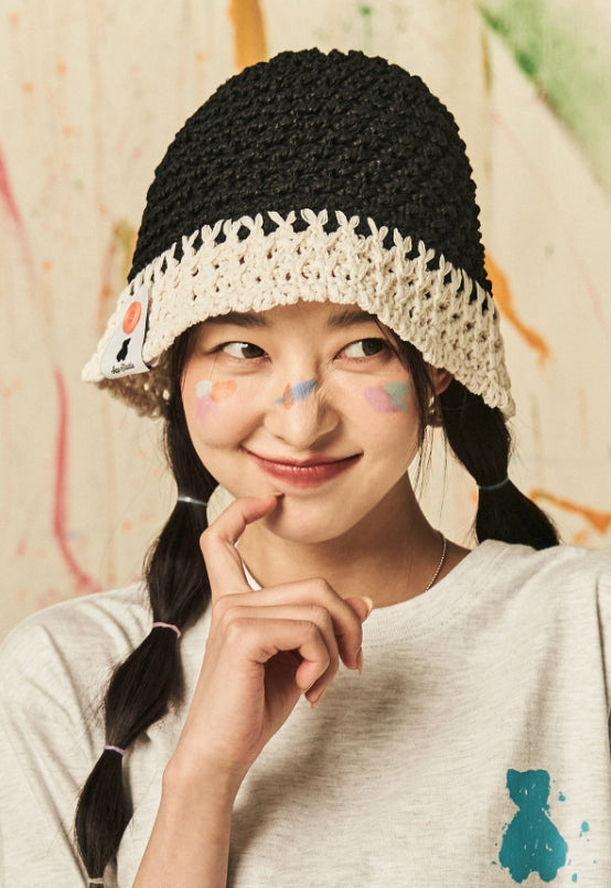 AQO_studiospace(アコスタジオスペース) AQO SUMMER BUCKET HAT BLACK