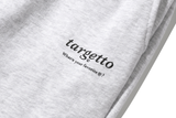 TARGETTO(ターゲット) JACQUARD RIB SWEAT PANTS_LIGHT GREY
