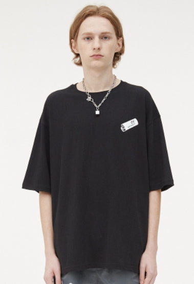 オーワイ(OY)  LIGHTER LOGO T-BLACK