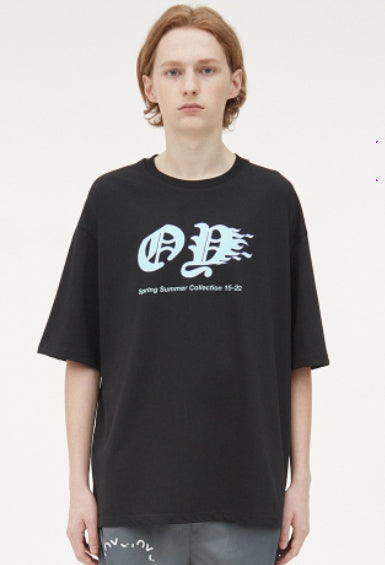 オーワイ(OY) FLAME LOGO T-BLACK
