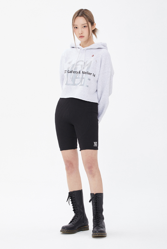 TARGETTO(ターゲット) RIBBED BIKE SHORTS_BLACK