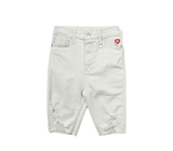 TARGETTO(ターゲット) DESTROYED BIKE SHORTS_LIGHT GREY