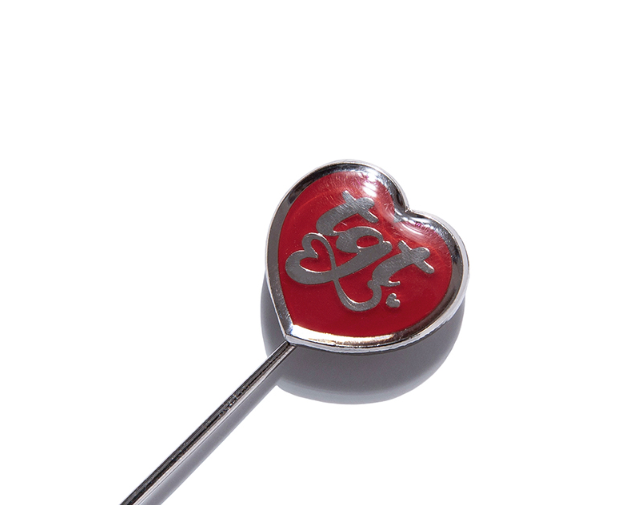 TARGETTO(ターゲット) HEART LOGO BOUTONNIERE_RED