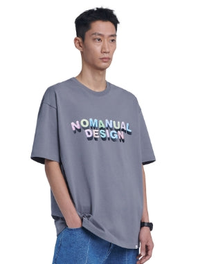 NOMANUAL(ノーマニュアル) CEREAL T-SHIRT - DARK GRAY