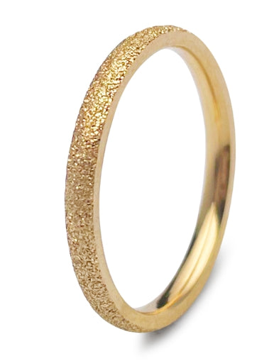 BLACKPURPLE (ブラックパープル) Surgical Sanding Layered Ring 3SET