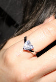 BLACKPURPLE (ブラックパープル) cutie heart ring