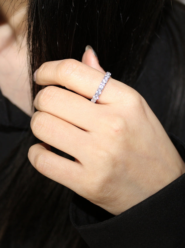 BLACKPURPLE (ブラックパープル) half tennis ring