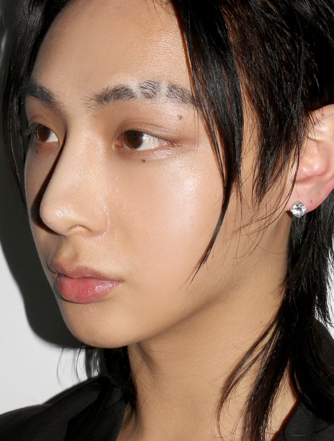 BLACKPURPLE (ブラックパープル) Delight crystal Earrings