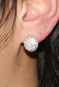 BLACKPURPLE (ブラックパープル) Delight Fullmoon Earrings