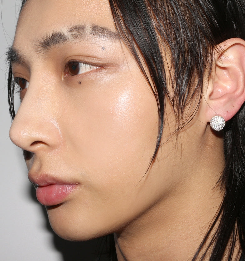 BLACKPURPLE (ブラックパープル) Delight Fullmoon Earrings