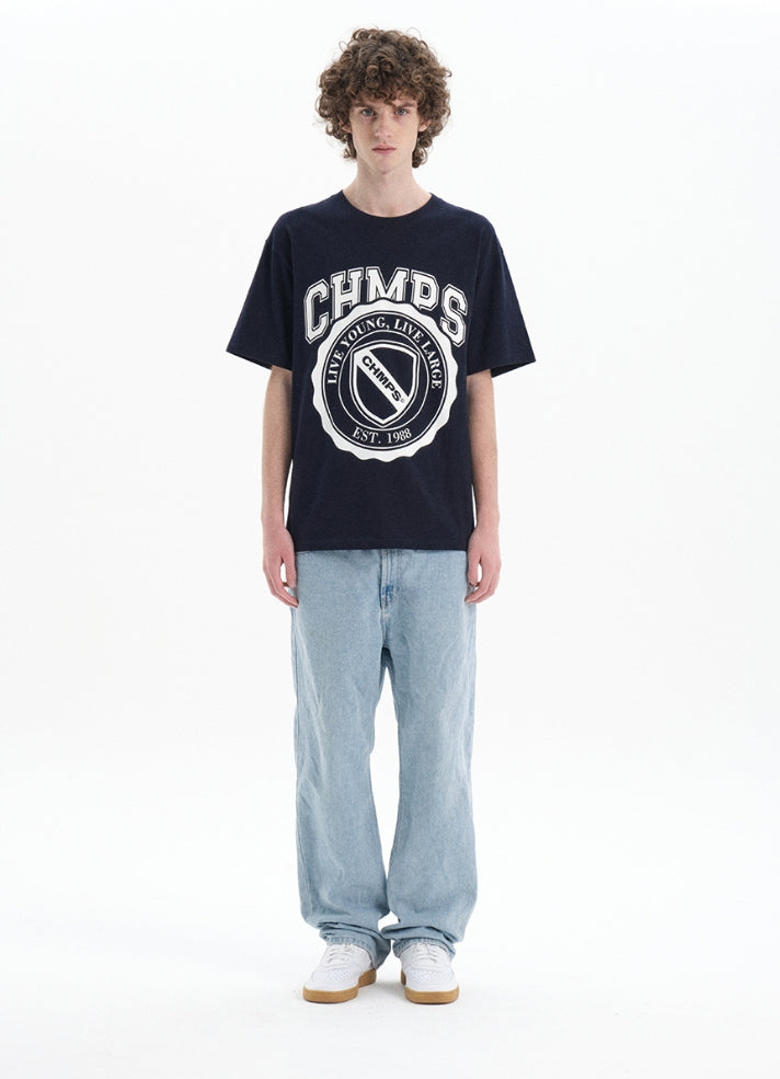 ボーンチャンプス(BORN CHAMPS) CHMPS UNIVERSITY TEE B22ST16NA