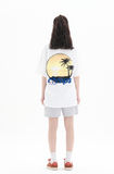 ボーンチャンプス(BORN CHAMPS) UV SUNSET TEE B22ST21WH