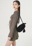 curetty (キュリティー)  C METALLIC KNIT BACKPACK_BLACK