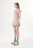 curetty (キュリティー) C V-NECK BASIC DRESS_BEIGE