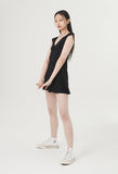 curetty (キュリティー) C V-NECK BASIC DRESS_BLACK