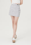 curetty (キュリティー) C LOGO TWEED MINI SKIRT_WHITE