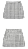 curetty (キュリティー) C LOGO TWEED MINI SKIRT_WHITE