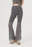 curetty (キュリティー) C STRIPE SEE-THROUGH PANTS_BLACK