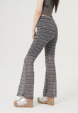 curetty (キュリティー) C STRIPE SEE-THROUGH PANTS_BLACK