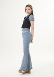 curetty (キュリティー) C STRIPE SEE-THROUGH PANTS_BLUE