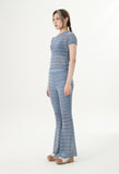 curetty (キュリティー) C STRIPE SEE-THROUGH T-SHIRT_BLUE