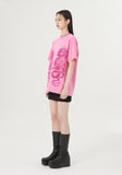 curetty (キュリティー) C DRAGON OVERSIZED T-SHIRT_PINK