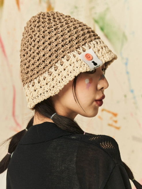 AQO_studiospace(アコスタジオスペース) AQO SUMMER BUCKET HAT BEIGE