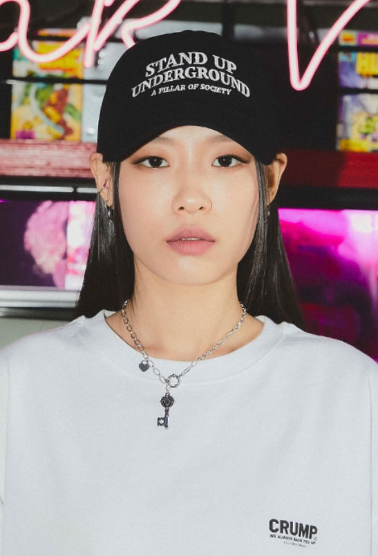 Crump (クランプ) STAND-UP CLASSIC LOGO BALL CAP (CA0039)