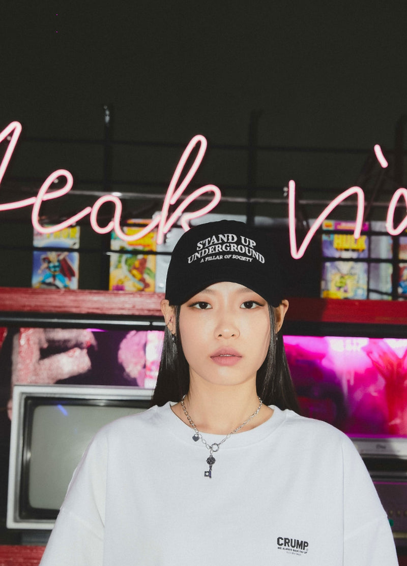 Crump (クランプ) STAND-UP CLASSIC LOGO BALL CAP (CA0039)