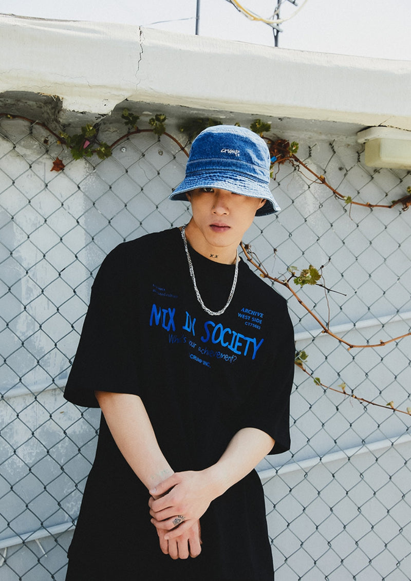 Crump (クランプ) WASHED DENIM BUCKET HAT (CA0040)