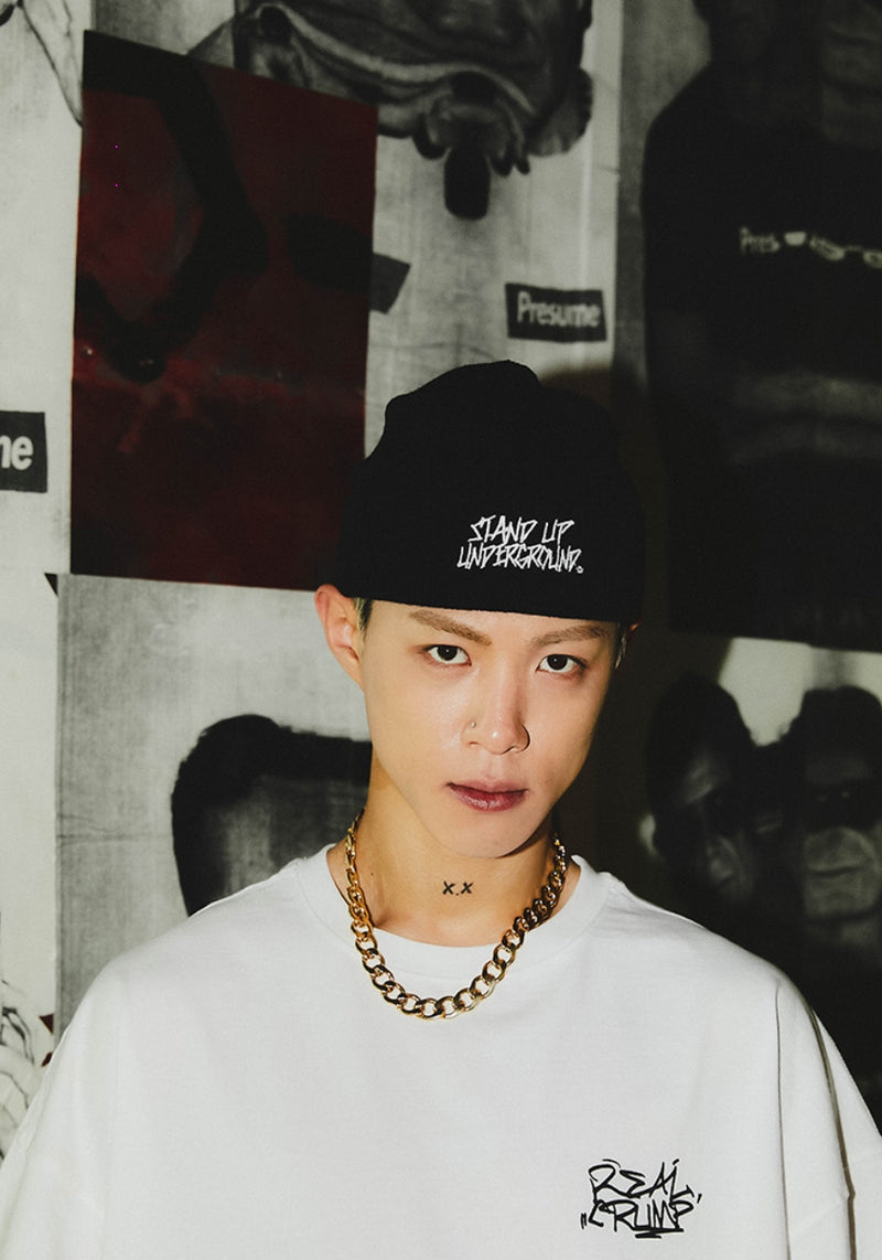 Crump (クランプ) STAND-UP SIGNATURE LOGO BEANIE (CA0041)