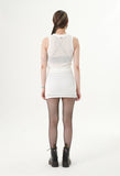 curetty (キュリティー)  C CROCHET KNIT SKIRT_WHITE
