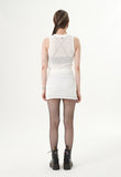 curetty (キュリティー)  C CROCHET KNIT VEST_WHITE