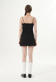 curetty (キュリティー) C RHINESTONE SLEEVELESS DRESS_BLACK
